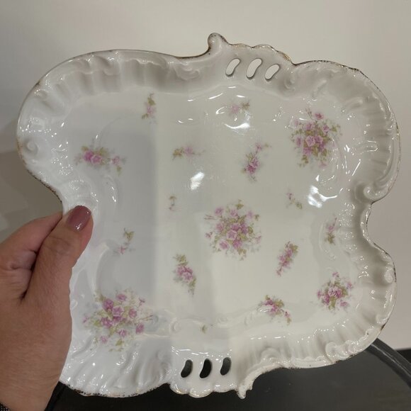 Vintage German Ceramic Trinket Tray - Picture 2 of 10